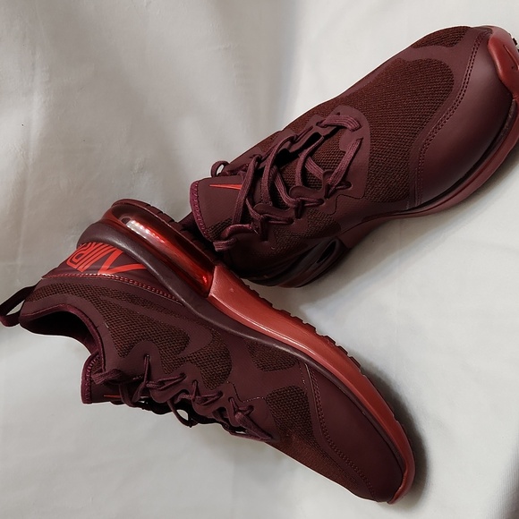 Nike Air Max Fury Burgundy Running Sneakers (M Size 9) - Picture 4 of 11